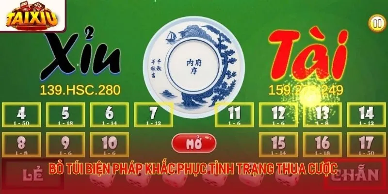 Bỏ túi biện pháp khắc phục tình trạng thua cược
